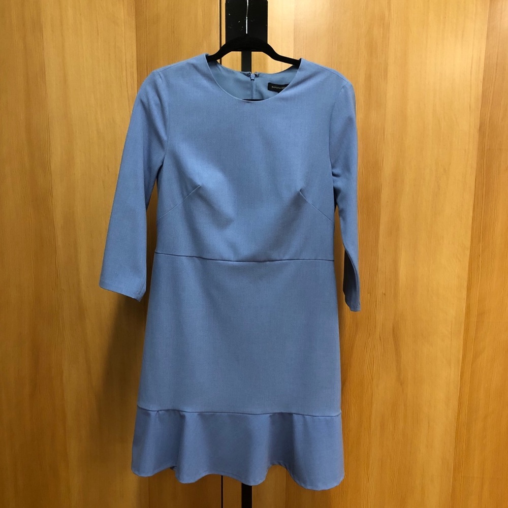Banana Republic Blue Knee Length Dress Size 10
